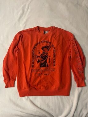 NWOT H&M Orange Hocus Pocus Crewneck Sweatshirt Disney Halloween